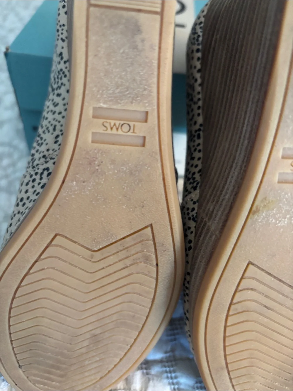 Toms worn once